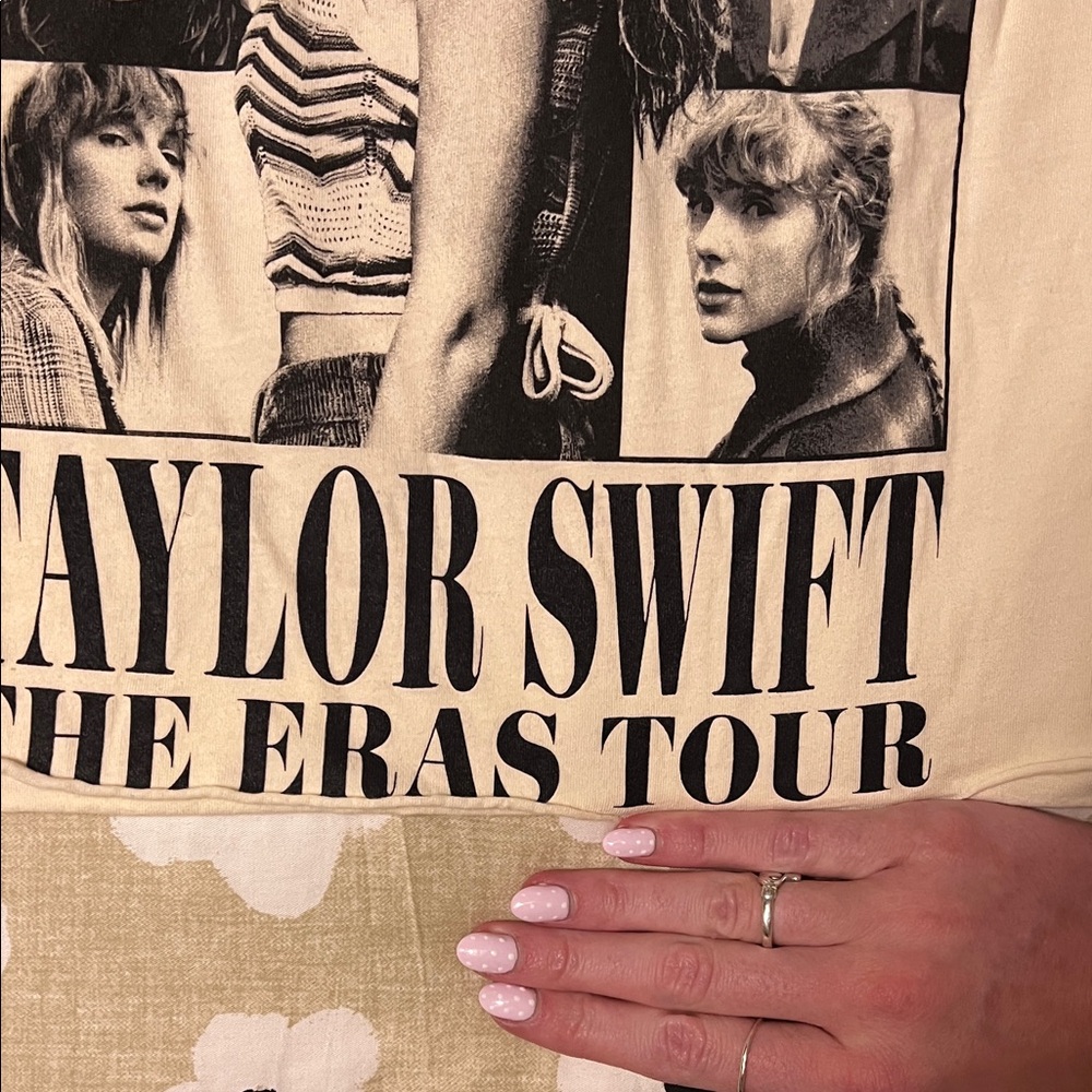 Taylor Swift Cream The Eras Tour Photo Collage Tee - Picture 4 of 7